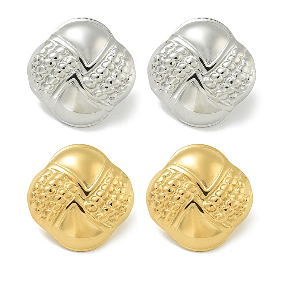 Ионное покрытие (ip) 304 серьги из нержавеющей стали