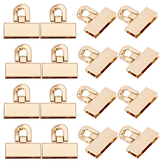 16Pcs Alloy Bag Connector Anchor Buckles, for Bag Strap Hanger