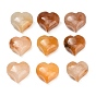 Natural Topaz Jade Beads, Heart