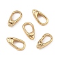 SHEGRACE Brass Lobster Claw Clasps, Lead Free & Cadmium Free & Nickel Free