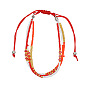Bohemian Style Colorful Beaded Crystal Bracelet for Women