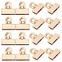 16Pcs Alloy Bag Connector Anchor Buckles, for Bag Strap Hanger