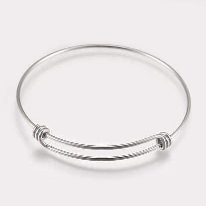 304 Stainless Steel Expandable Bangles