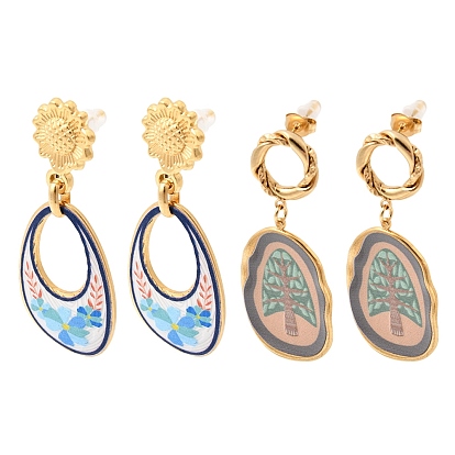 304 из нержавеющей стали болтаться серьги