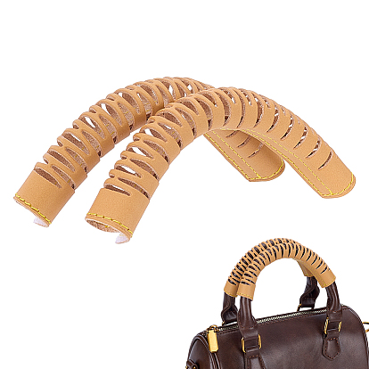 Съемная обмотка ручки сумки из искусственной кожи, защитная крышка плечевого ремня для сброса давления, прямоугольные