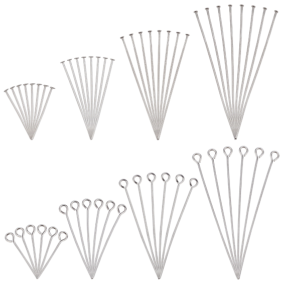 304 штифты с проушиной и штифты с плоской головкой из нержавеющей стали