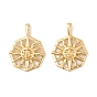 Латунные подвески, без кадмия, без никеля и без свинца, солнце