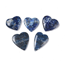 Natural Lapis Lazuli Pendant, Heart