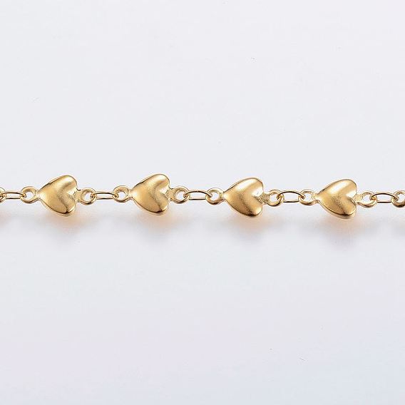 Ионное покрытие вручную (ip) 304 прутковые цепи из нержавеющей стали, пайки, с катушкой, сердце