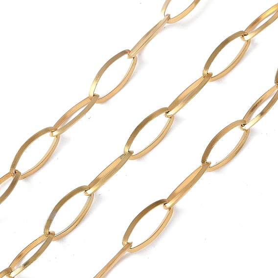 304 цепи из нержавеющей стали ссылка, пайки, с катушкой, ионное покрытие (ip), лошадиный глаз 