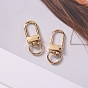 Zinc Alloy Lobster Claw Swivel Clasps, DIY handmade U-shaped Bag Accessories