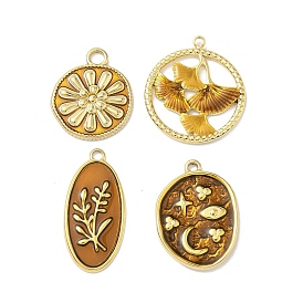 304 нержавеющей стальной эмали подвески, вакуумное покрытие pvd, реальный 18 k позолоченный