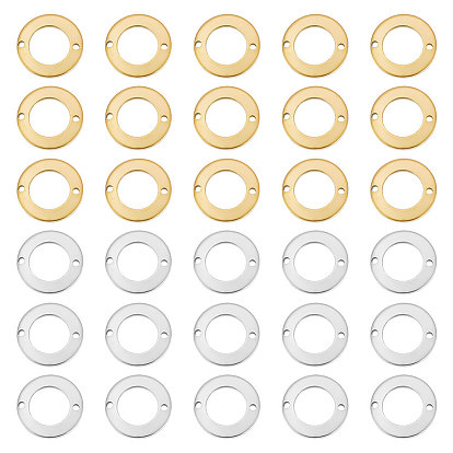32шт 2 цвета 304 подвески из нержавеющей стали, кольцо