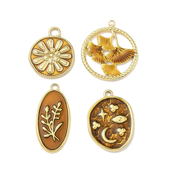 304 нержавеющей стальной эмали подвески, вакуумное покрытие pvd, реальный 18 k позолоченный