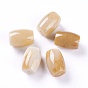 Natural Topaz Jade Beads, Barrel