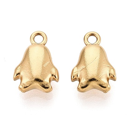 304 подвески из нержавеющей стали, прелести пингвина, ионное покрытие (ip), долговечный