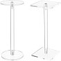 2Sets 2 Style Square Transparent Acrylic Display