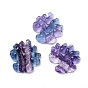 Carved Natural Fluorite Pendants, Fox