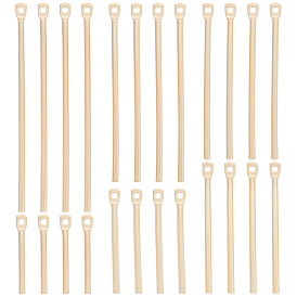 Beebeecraf 24шт 6 стиль латунные подвески, бар очарование