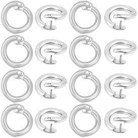 Латунь оснастки застежками, кольцо