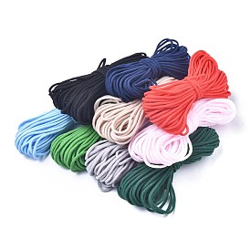 Banda elástica de nylon para bucle de oreja cubierta de boca, boca cubierta cordón elástico, material de cubierta de boca desechable de bricolaje