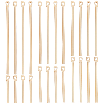 Beebeecraf 24шт 6 стиль латунные подвески, бар очарование