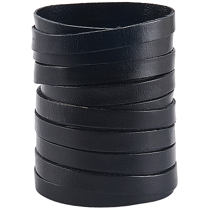 5 м коровьей кожаный шнур, кожаный шнур ювелирных изделий, с 1 шт. прямоугольными подарочными мешочками из органзы