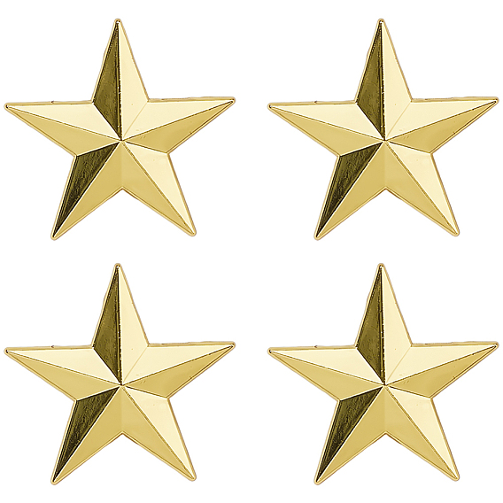 4 шт. Звездообразные литые булавки для лацканов одежды рюкзака