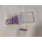 100Pcs Glass Beads, Round, Mixed Style, for Beading Jewelry Making