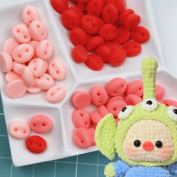 Резиновая кукла свиной нос для мягкой игрушки кукла амигуруми аксессуары для изготовления