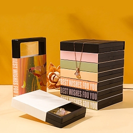 Paper Jewelry Suspended Box, with PE Film Wearing Armor Packaging Box