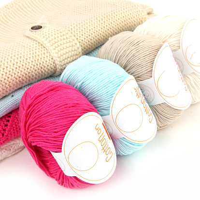 Cotton Yarn, for Weaving, Knitting & Crochet
