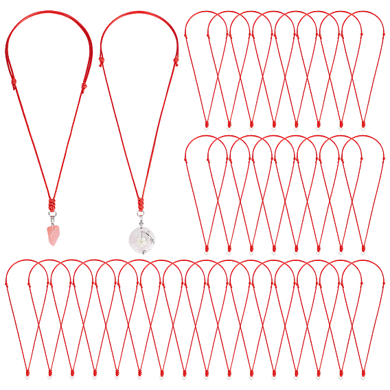 9изготовление ожерелий из вощеного полиэфирного шнура