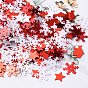Christmas Theme Plastic Sequins Beads, Sewing Craft Decoration, Snowflake/Star/Angel