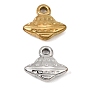 304 Stainless Steel Charms, Spaceship Charms
