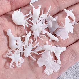 Miniature Animal Models with Silicone Filler Material, Food Grade Silicone Candle Making, White