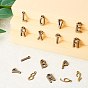 SUNNYCLUE Tibetan Style Alloy Pendant Sets, Including Number 0~9 and Alphabet Letter A~Z
