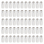 50Pcs Brass Beads, Rectangle