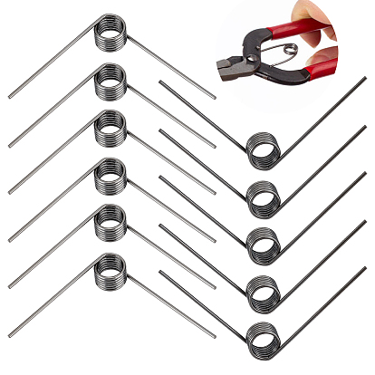 30шт. стальная торсионная пружина