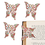 Alloy Book Clip, Butterfly