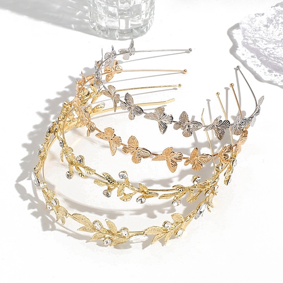 Резинки для волос в виде листьев/бабочек, аксессуары для волос для женщин и девочек