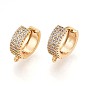 Латунный микропаве кубический цирконий кольцо серьги фурнитура, без свинца, без никеля и без кадмия, кольцо