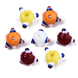 Handmade Bumpy Lampwork Beads