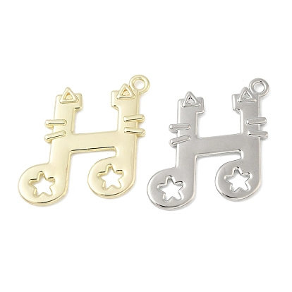 Подвески из сплава , стойки покрытие, музыкальная нота