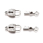 Tibetan Style Alloy Toggle Clasps, Lead Free & Cadmium Free, Lock & Key