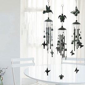 Iron Wind Chimes, Pendant Decorations, Bird/Butterfly/Elephant