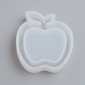 Shaker Mold, Silicone Quicksand Molds, Resin Casting Molds, For UV Resin, Epoxy Resin Jewelry Making, Apple