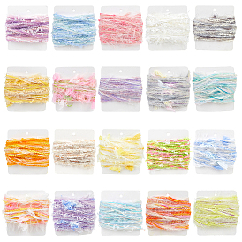 Полиэфирная лента, для аксессуаров для одежды, вышивка и вязание крючком