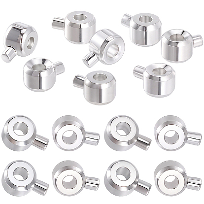 30 шт. латунные обжимные бусины, долговечный, колонка