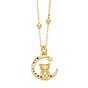 Moon/Bear/Snake/Tortoise Brass Micro Pave Cubic Zirconia Pendant Necklaces for Women